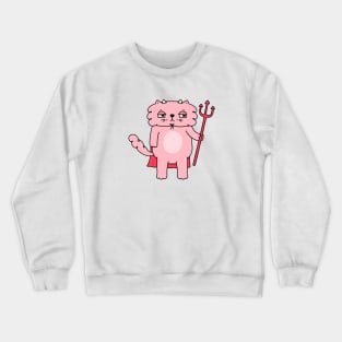 Cat Devil Crewneck Sweatshirt
